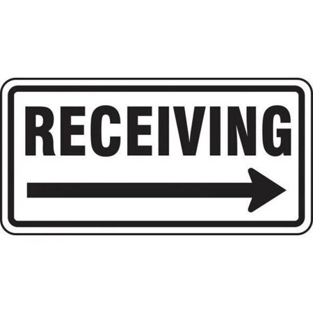 Accuform FACILITY TRAFFIC SIGN RECEIVING, FRR274HP FRR274HP